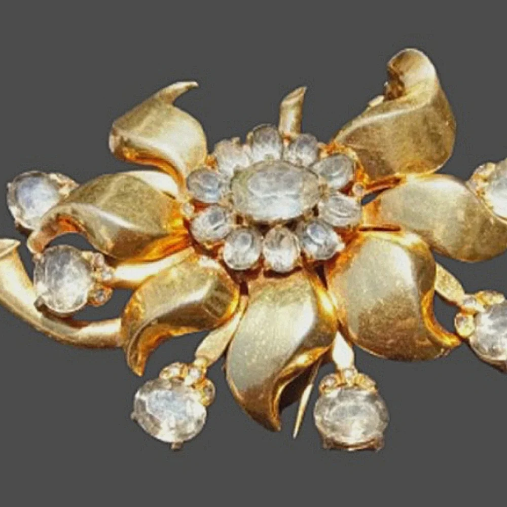 Eisenberg Original 1930s Fur Clip Brooch Rare